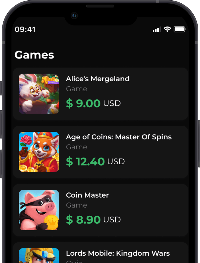 HeyCash mobile application showing a list of tasks with rewards