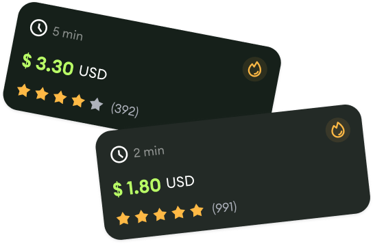 Task with money reward